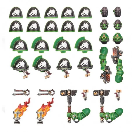 Améliorations Et Décalcomanies Primaris - Salamanders 3 Améliorations Et Décalcomanies Primaris - Salamanders