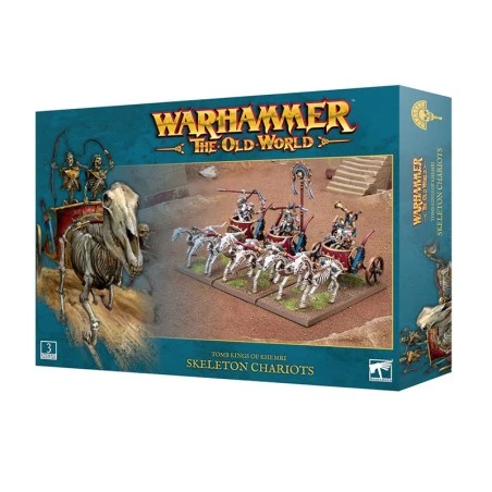 Chars Squelettes - Rois Des Tombes - TOW 3 Chars Squelettes - Rois Des Tombes - TOW