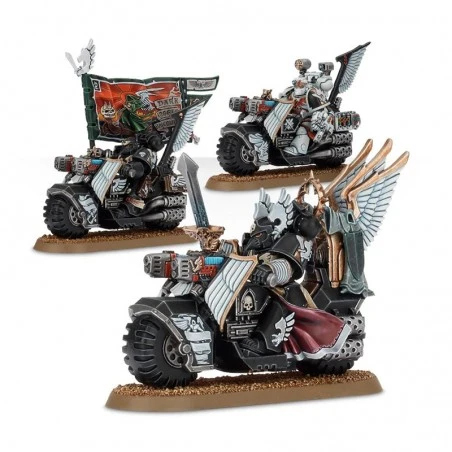 Chevaliers Noirs De La Ravenwing - Dark Angels (Commandement) 4 Chevaliers Noirs De La Ravenwing - Dark Angels (Commandement) – Image 2