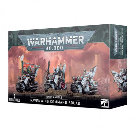 Chevaliers Noirs De La Ravenwing - Dark Angels (Commandement) 3 Chevaliers Noirs De La Ravenwing - Dark Angels (Commandement)