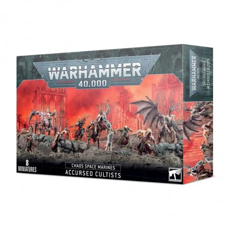 Cultistes Maudits - Chaos Space Marines 3 Cultistes Maudits - Chaos Space Marines