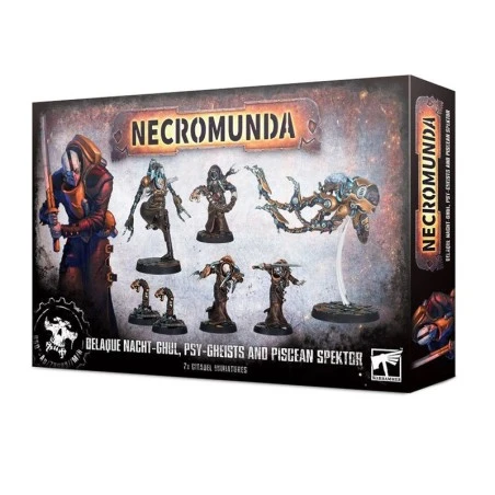 Delaque Nacht-Ghul Psy-Gheists Et Piscean Spektor - Necromunda 3 Delaque Nacht-Ghul Psy-Gheists Et Piscean Spektor - Necromunda