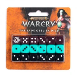 Dice Set - Obélisque De Jade - Warcry (Set De Dés)