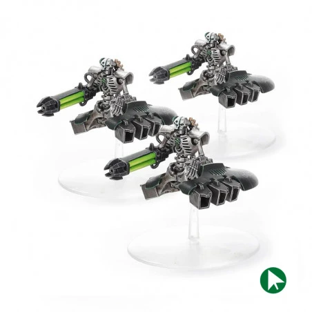 Escadron De Destroyers Lokhusts - Nécrons 3 Escadron De Destroyers Lokhusts - Nécrons