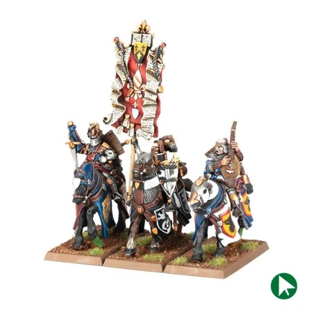 État-major De Chevaliers De La Quête - Bretonnie - TOW 3 État-major De Chevaliers De La Quête - Bretonnie - TOW