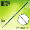 GREEN SERIES Pinceau Synthétique - 0 - Peintures -Clic29 Hobby green series pinceau synthetique 0 peintures