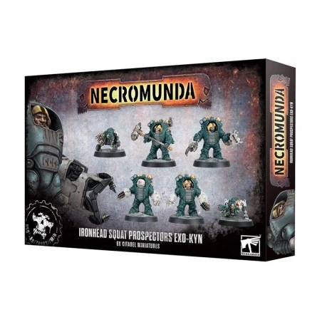 Ironhead Squat Prospectors Exo-kyn - Necromunda 3 Ironhead Squat Prospectors Exo-kyn - Necromunda