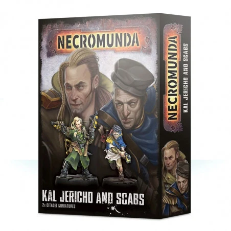 Kal Jericho Et Scabs - Necromunda 3 Kal Jericho Et Scabs - Necromunda