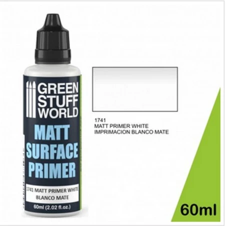 Primaire Blanc Mate 60ml - Peintures Auxiliaire (-20%) 3 Primaire Blanc Mate 60ml - Peintures Auxiliaire (-20%)