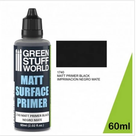 Primaire Noir Mate 60ml - Peintures Auxiliaire (-20%) 3 Primaire Noir Mate 60ml - Peintures Auxiliaire (-20%)