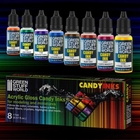 Set 8x Encre Candy - Encres (-5%) 4 Set 8x Encre Candy - Encres (-5%) – Image 2