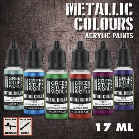 Set Metalliques Couleurs - Peintures Métalliques (-5%) 4 Set Metalliques Couleurs - Peintures Métalliques (-5%) – Image 2