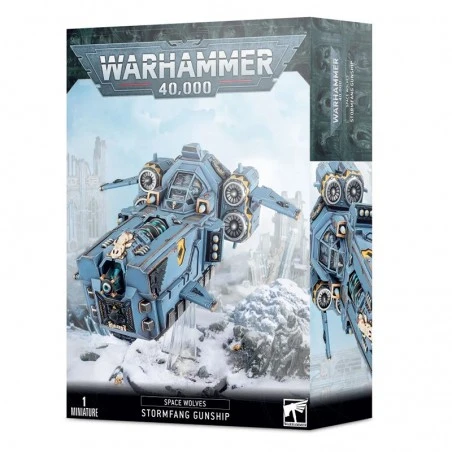 Stormfang Gunship - Space Wolves 3 Stormfang Gunship - Space Wolves